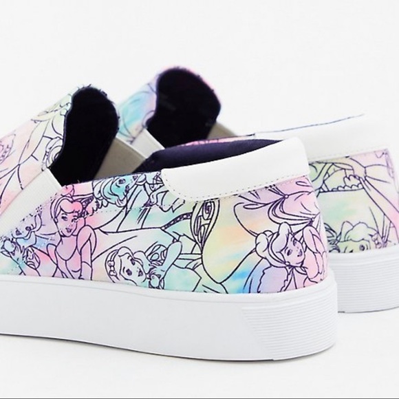 Disney Princess Sneakers - Size 7.5 (Wide Width) - Picture 4 of 10